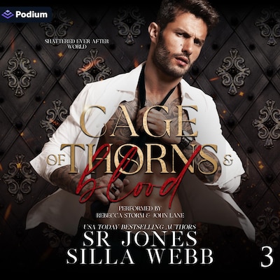 Cage of Thorns and Blood – omslag til lydbogen af Silla Webb, SR Jones