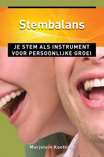 Stembalans: je stem als instrument voor persoonlijke groei – omslag van het luisterboek van Marjolein Koetsier