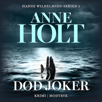 Død joker – omslag til lydbogen af Anne Holt
