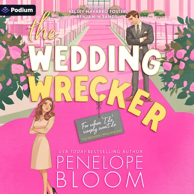 The Wedding Wrecker – omslag til lydbogen af Penelope Bloom