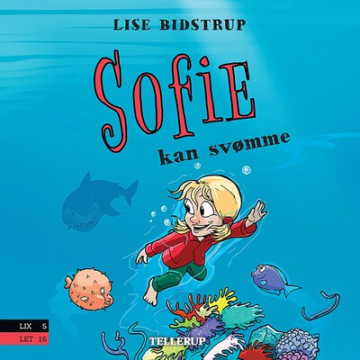 Sofie #5: Sofie kan svømme – omslag til lydbogen af Lise Bidstrup