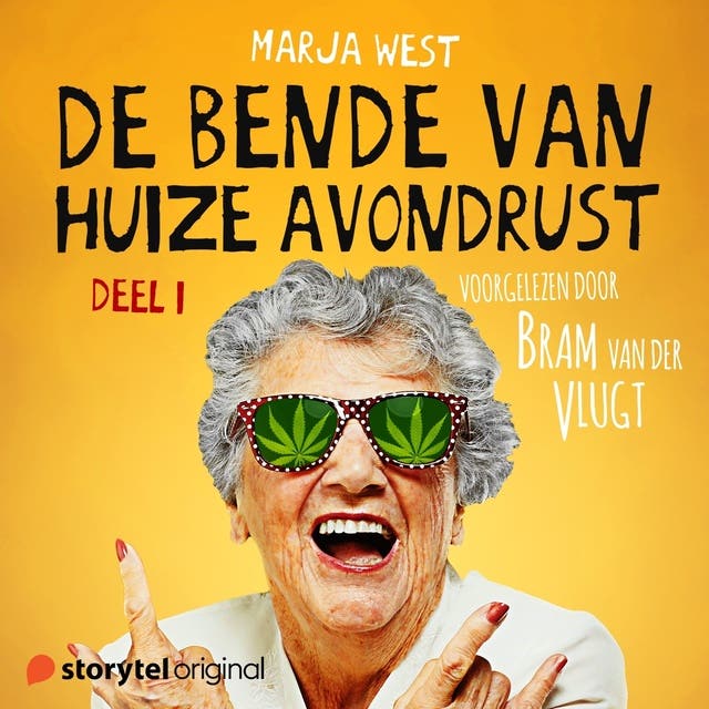 De bende van Huize Avondrust - Deel 1 – omslag van het luisterboek van Marja West