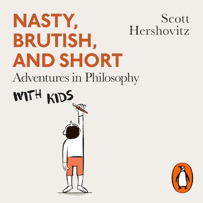 Nasty, Brutish, and Short – omslag til lydbogen af Scott Hershovitz