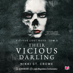 Their Vicious Darling. Vicious Lost Boys. Tom 3 – okładka audiobooka, autor Nikki St. Crowe