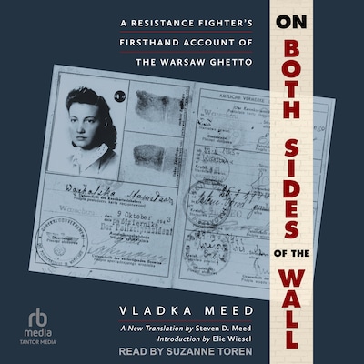 On Both Sides of the Wall – omslag til lydbogen af Vladka Meed