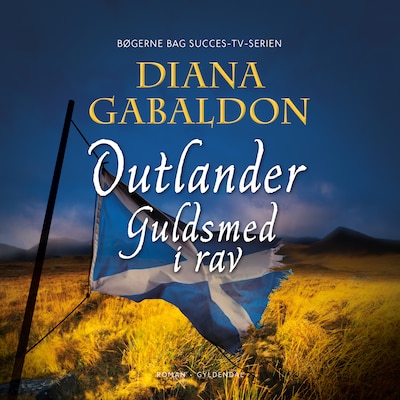 Guldsmed i rav – omslag til lydbogen af Diana Gabaldon