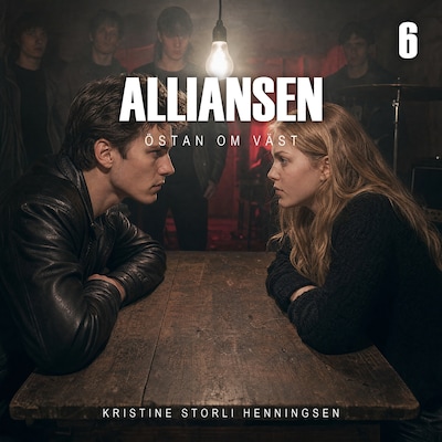 ÖSTAN OM VÄST - Alliansen – omslag till ljudboken av Kristine Storli Henningsen