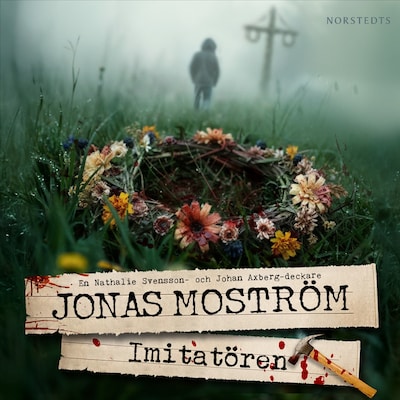 Imitatören – omslag till ljudboken av Jonas Moström