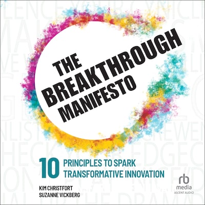 The Breakthrough Manifesto – omslag til lydbogen af Kim Christfort, Suzanne Vickberg