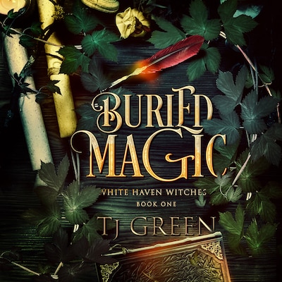 Buried Magic – omslag til lydbogen af TJ Green