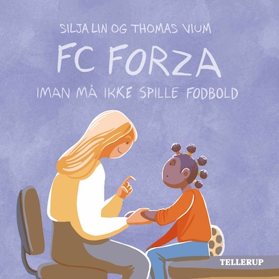 FC Forza #4: Iman må ikke spille fodbold – omslag til lydbogen af Thomas Vium, Silja Lin