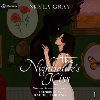 The Nightmare's Kiss – omslag til lydbogen af Skyla Gray