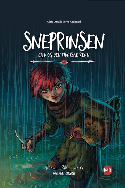Sneprinsen – omslag til lydbogen af Clara-Amalie Vorre-Grøntved