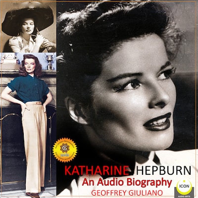 Katharine Hepburn - An Audio Biography – omslag til lydbogen af Geoffrey Giuliano