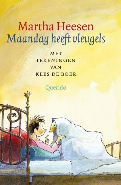 Maandag heeft vleugels – omslag van het luisterboek van Martha Heesen