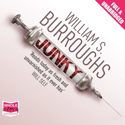 Junky – omslag til lydbogen af William S. Burroughs