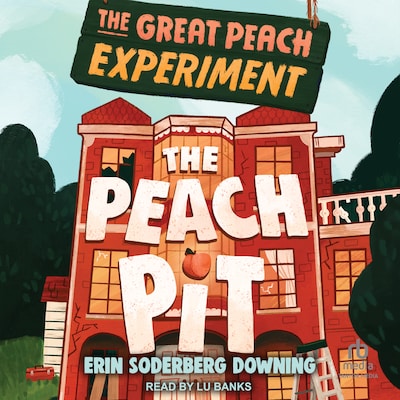 The Peach Pit – omslag til lydbogen af Erin Soderberg Downing