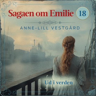 Ud i verden - 18 – omslag til lydbogen af Anne-Lill Vestgård