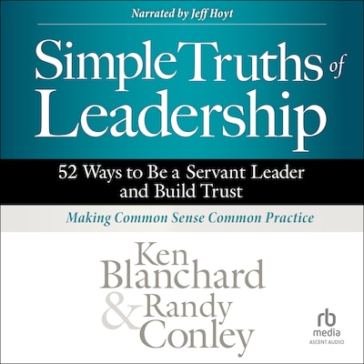 Simple Truths of Leadership – omslag til lydbogen af Ken Blanchard, Randy Conley