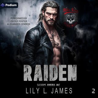Raiden: Satan's Angels MC, Book 2 – omslag till ljudboken av Lily L. James