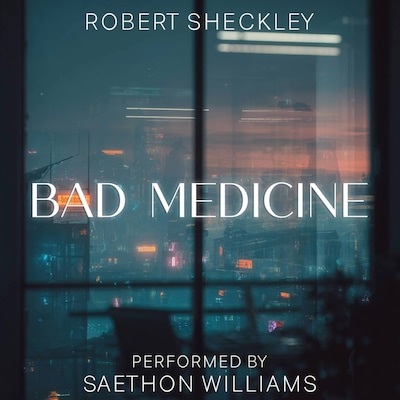 Bad Medicine – omslag til lydbogen af Robert Sheckley