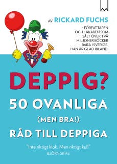Deppig? – omslag till ljudboken av Rickard Fuchs