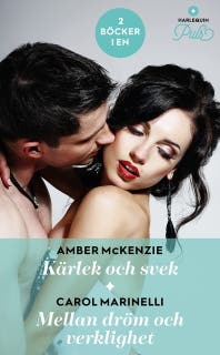 Kärlek och svek / Mellan dröm och verklighet – omslag till ljudboken av Amber McKenzie,Carol Marinelli