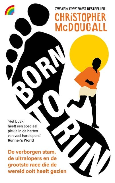 Born to run – omslag van het luisterboek van Christopher McDougall