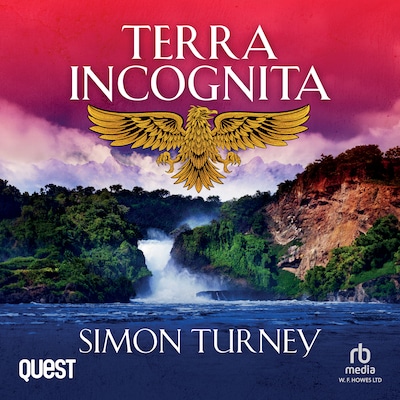 Terra Incognita – omslag til lydbogen af Simon Turney