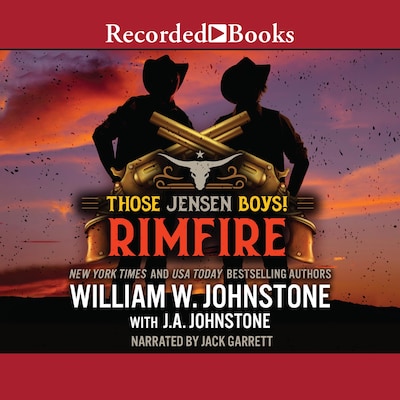 Rimfire – omslag til lydbogen af William W. Johnstone, J.A. Johnstone