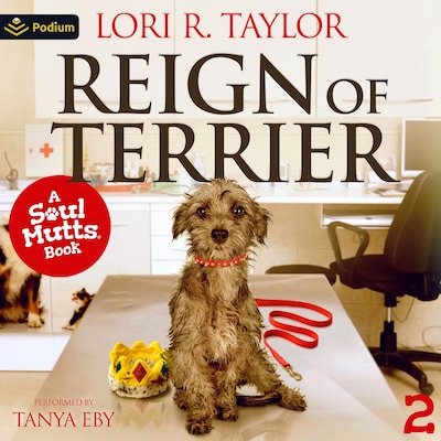 Reign of Terrier – omslag til lydbogen af Lori R. Taylor