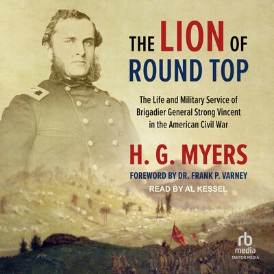 The Lion of Round Top – omslag til lydbogen af H.G. Myers
