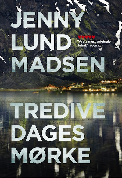 Tredive dages mørke – omslag til lydbogen af Jenny Lund Madsen