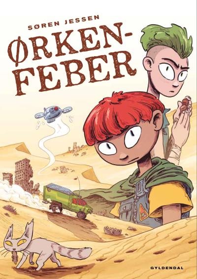 Ørkenfeber – omslag til lydbogen af Søren Jessen