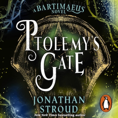 Ptolemy's Gate – omslag til lydbogen af Jonathan Stroud