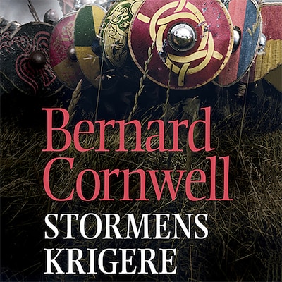 Stormens krigere – omslag til lydbogen af Bernard Cornwell