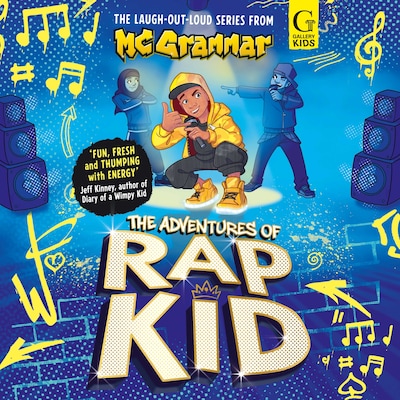 The Adventures of Rap Kid – omslag til lydbogen af MC Grammar