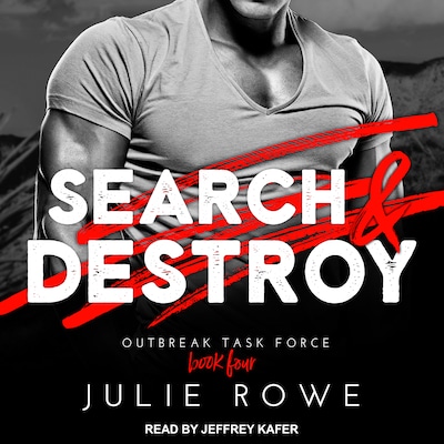 Search & Destroy – omslag til lydbogen af Julie Rowe