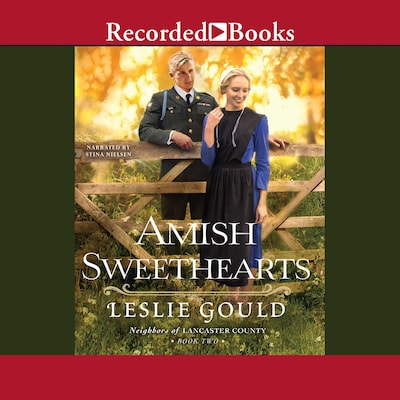 Amish Sweethearts – omslag til lydbogen af Leslie Gould