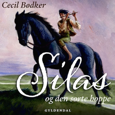Silas 1 - Silas og den sorte hoppe – omslag til lydbogen af Cecil Bødker