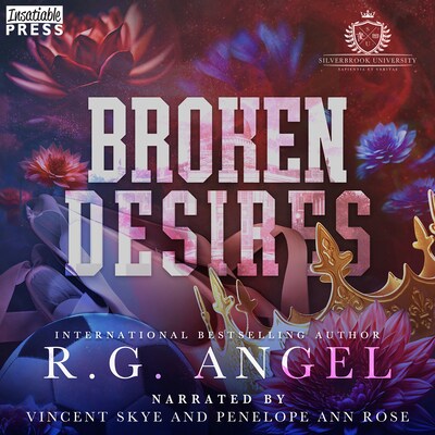 Broken Desires – okładka audiobooka, autor R.G. Angel