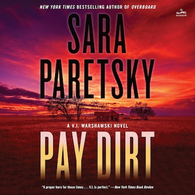 Pay Dirt – omslag til lydbogen af Sara Paretsky