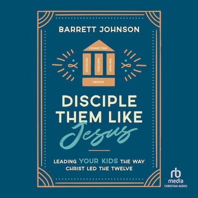 Disciple Them Like Jesus – omslag til lydbogen af Barrett Johnson