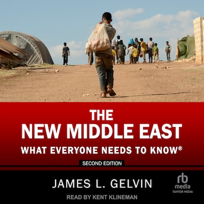 The New Middle East – omslag til lydbogen af James L. Gelvin