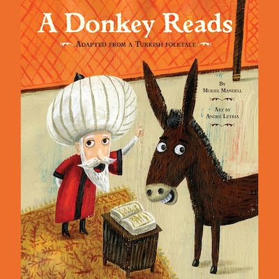 A Donkey Reads (Unabridged) – omslag til lydbogen af Muriel Mandel