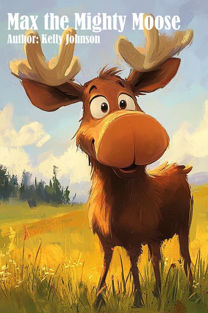 Max the Mighty Moose – omslag til lydbogen af Kelly Johnson