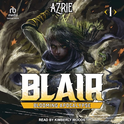 Blooming Apocalypse – omslag til lydbogen af Azrie