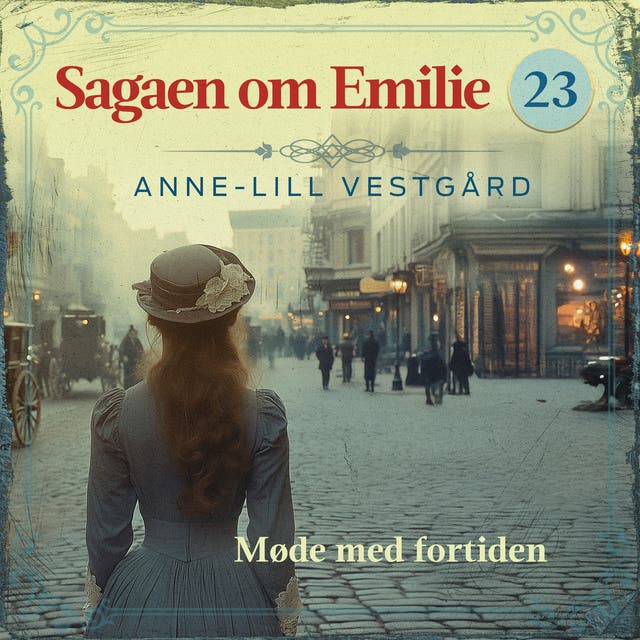 Møde med fortiden - 23 – omslag til lydbogen af Anne Lill Vestgård