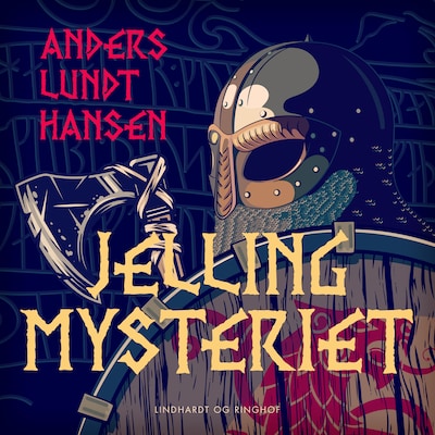 Jellingmysteriet – omslag til lydbogen af Anders Lundt Hansen