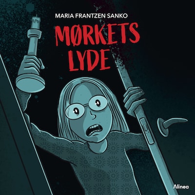 Mørkets lyde, Rød Læseklub – omslag til lydbogen af Maria Frantzen Sanko